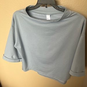 Cute boat neckline shirt